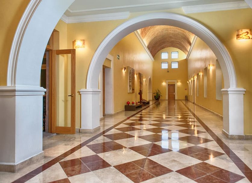 Pasillo de arcos del Gran Hotel de Querétaro